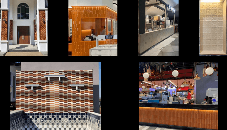 3D Natural Surface Porcelain Tiles